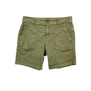Sanctuary Shorts Womens 26 Avocado Standard Surplus Mid Rise Utility Pocket